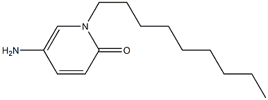 5-amino-1-nonyl-1,2-dihydropyridin-2-one 结构式