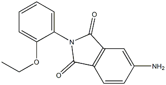 5-amino-2-(2-ethoxyphenyl)-2,3-dihydro-1H-isoindole-1,3-dione 结构式