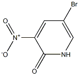 5-bromo-3-nitropyridin-2(1H)-one 结构式