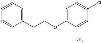 5-chloro-2-(2-phenylethoxy)aniline 结构式