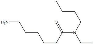 6-amino-N-butyl-N-ethylhexanamide 结构式
