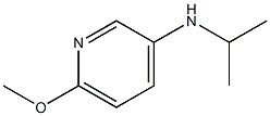 6-methoxy-N-(propan-2-yl)pyridin-3-amine 结构式