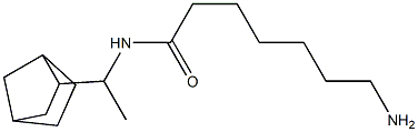 7-amino-N-(1-bicyclo[2.2.1]hept-2-ylethyl)heptanamide 结构式