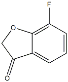 7-fluoro-2,3-dihydro-1-benzofuran-3-one 结构式