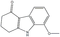 8-methoxy-2,3,4,9-tetrahydro-1H-carbazol-4-one 结构式