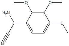 amino(2,3,4-trimethoxyphenyl)acetonitrile 结构式