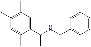 benzyl[1-(2,4,5-trimethylphenyl)ethyl]amine 结构式