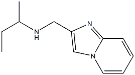 butan-2-yl({imidazo[1,2-a]pyridin-2-ylmethyl})amine 结构式
