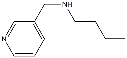 butyl(pyridin-3-ylmethyl)amine 结构式