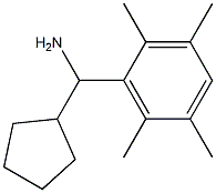 cyclopentyl(2,3,5,6-tetramethylphenyl)methanamine 结构式