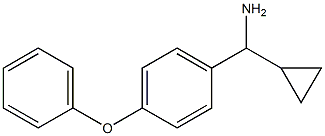 cyclopropyl(4-phenoxyphenyl)methanamine 结构式