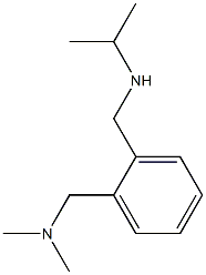 dimethyl({2-[(propan-2-ylamino)methyl]phenyl}methyl)amine 结构式