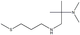 dimethyl(2-methyl-1-{[3-(methylsulfanyl)propyl]amino}propan-2-yl)amine 结构式