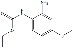 ethyl N-(2-amino-4-methoxyphenyl)carbamate 结构式