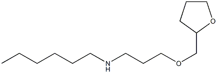 hexyl[3-(oxolan-2-ylmethoxy)propyl]amine 结构式