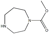 methyl 1,4-diazepane-1-carboxylate 结构式