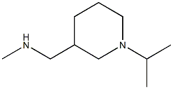 methyl({[1-(propan-2-yl)piperidin-3-yl]methyl})amine 结构式