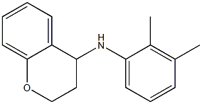 N-(2,3-dimethylphenyl)-3,4-dihydro-2H-1-benzopyran-4-amine 结构式