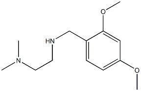 N'-(2,4-dimethoxybenzyl)-N,N-dimethylethane-1,2-diamine 结构式