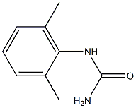 N-(2,6-dimethylphenyl)urea 结构式