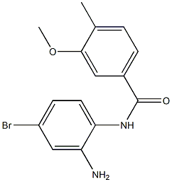 N-(2-amino-4-bromophenyl)-3-methoxy-4-methylbenzamide 结构式
