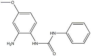 N-(2-amino-4-methoxyphenyl)-N'-phenylurea 结构式