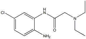 N-(2-amino-5-chlorophenyl)-2-(diethylamino)acetamide 结构式