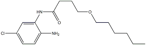 N-(2-amino-5-chlorophenyl)-4-(hexyloxy)butanamide 结构式