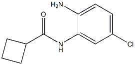 N-(2-amino-5-chlorophenyl)cyclobutanecarboxamide 结构式