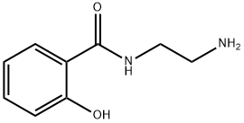 N-(2-aminoethyl)-2-hydroxybenzamide 结构式
