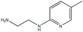 N-(2-aminoethyl)-N-(5-methylpyridin-2-yl)amine 结构式