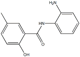 N-(2-aminophenyl)-2-hydroxy-5-methylbenzamide 结构式