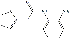 N-(2-aminophenyl)-2-thien-2-ylacetamide 结构式