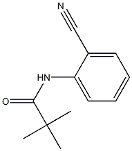 N-(2-cyanophenyl)-2,2-dimethylpropanamide 结构式