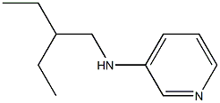 N-(2-ethylbutyl)pyridin-3-amine 结构式