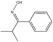 N-(2-methyl-1-phenylpropylidene)hydroxylamine 结构式