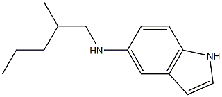 N-(2-methylpentyl)-1H-indol-5-amine 结构式