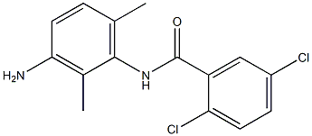 N-(3-amino-2,6-dimethylphenyl)-2,5-dichlorobenzamide 结构式