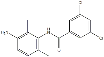 N-(3-amino-2,6-dimethylphenyl)-3,5-dichlorobenzamide 结构式