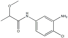 N-(3-amino-4-chlorophenyl)-2-methoxypropanamide 结构式
