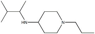 N-(3-methylbutan-2-yl)-1-propylpiperidin-4-amine 结构式