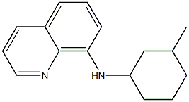 N-(3-methylcyclohexyl)quinolin-8-amine 结构式