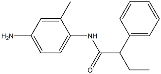 N-(4-amino-2-methylphenyl)-2-phenylbutanamide 结构式