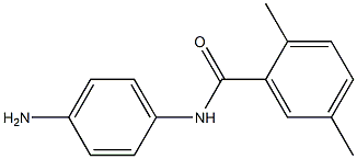 N-(4-aminophenyl)-2,5-dimethylbenzamide 结构式