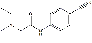 N-(4-cyanophenyl)-2-(diethylamino)acetamide 结构式