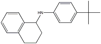 N-(4-tert-butylphenyl)-1,2,3,4-tetrahydronaphthalen-1-amine 结构式