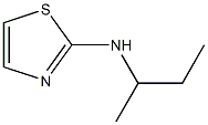 N-(butan-2-yl)-1,3-thiazol-2-amine 结构式