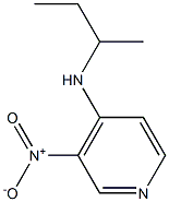 N-(butan-2-yl)-3-nitropyridin-4-amine 结构式