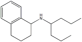 N-(heptan-4-yl)-1,2,3,4-tetrahydronaphthalen-1-amine 结构式