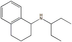 N-(pentan-3-yl)-1,2,3,4-tetrahydronaphthalen-1-amine 结构式